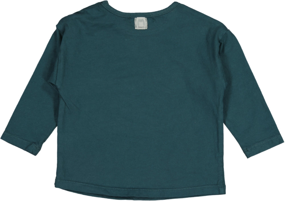 DAHLIA-Fox T-shirt Green
