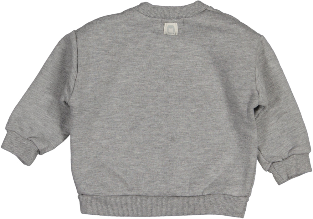 SNAIL-Sweet Sweatshirt Grey