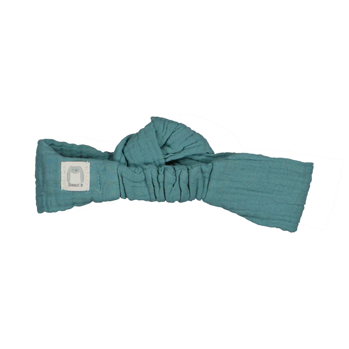 Muslin headband Seagreen