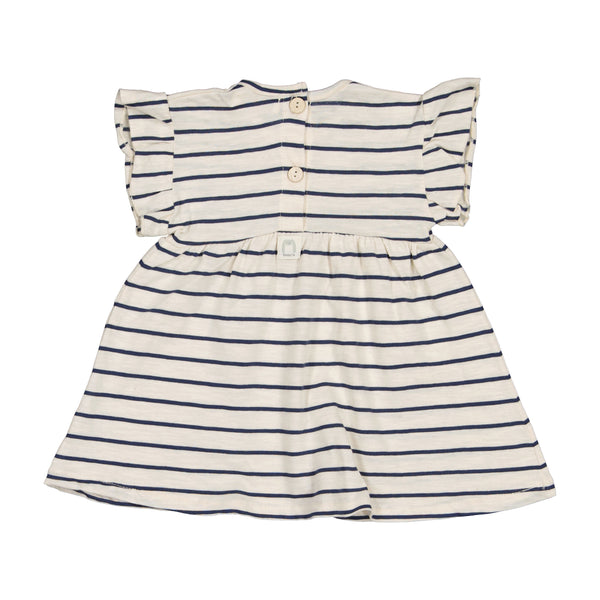 Striped dress Blue – Bean's Barcelona