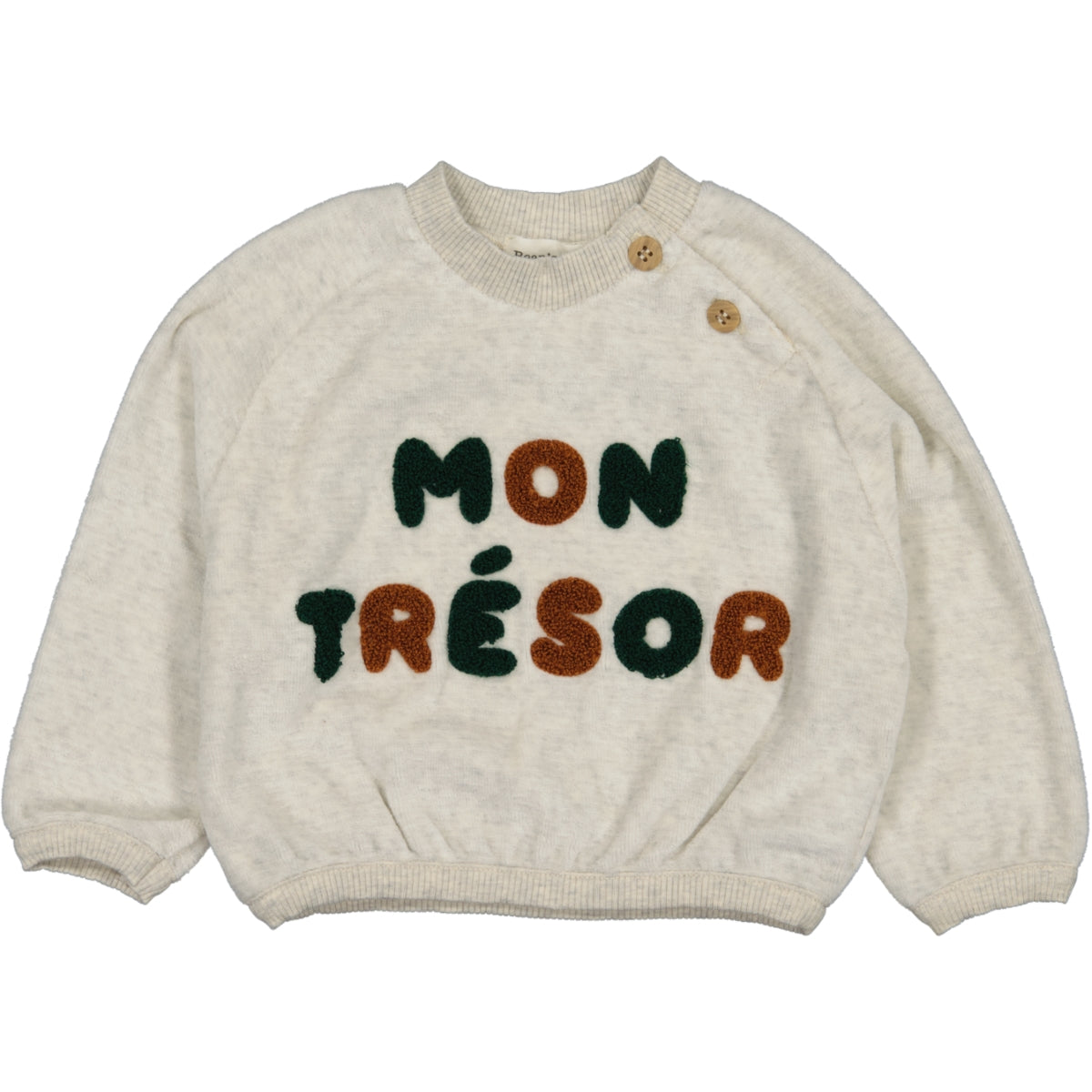 NOA- Vigoré Velvet Sweatshirt with message