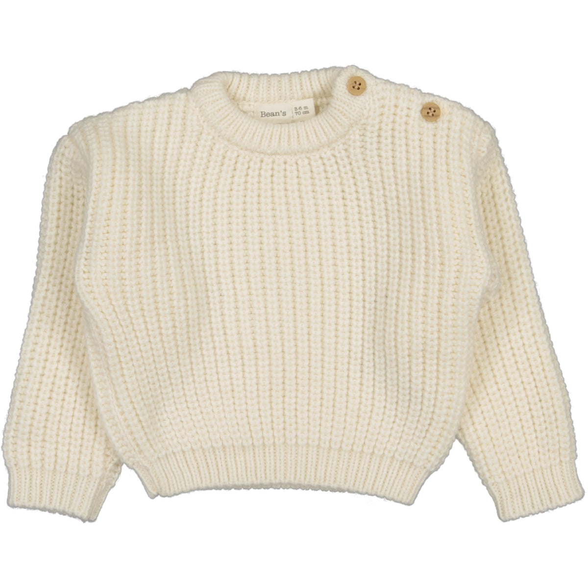 JOEL-Knitted sweatshirt Ecru