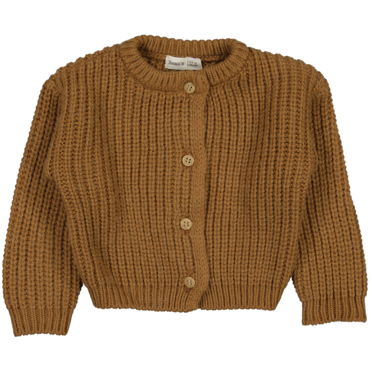 CAROLINA-Knitted jacket Brown