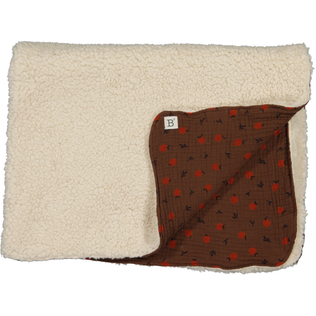 CANDELA-Blanket muslin & Polar Brown