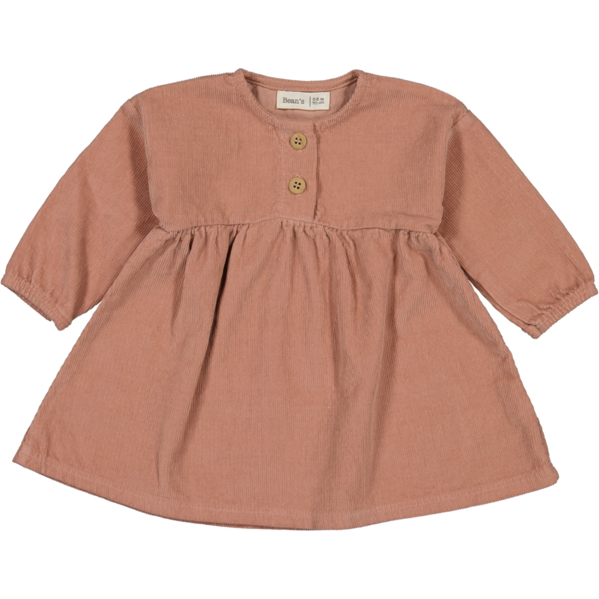 ARLET-Corduroy Dress Old Pink