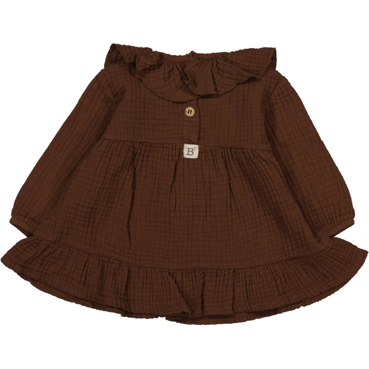 MAR- Muslin dress Brown