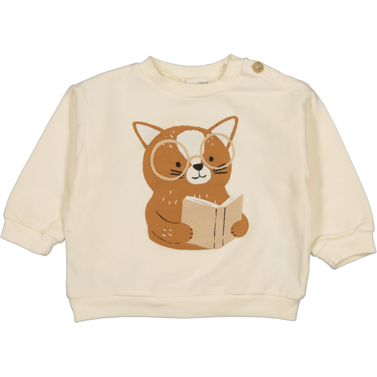 ALEX- Sweatshirt Print Ecru