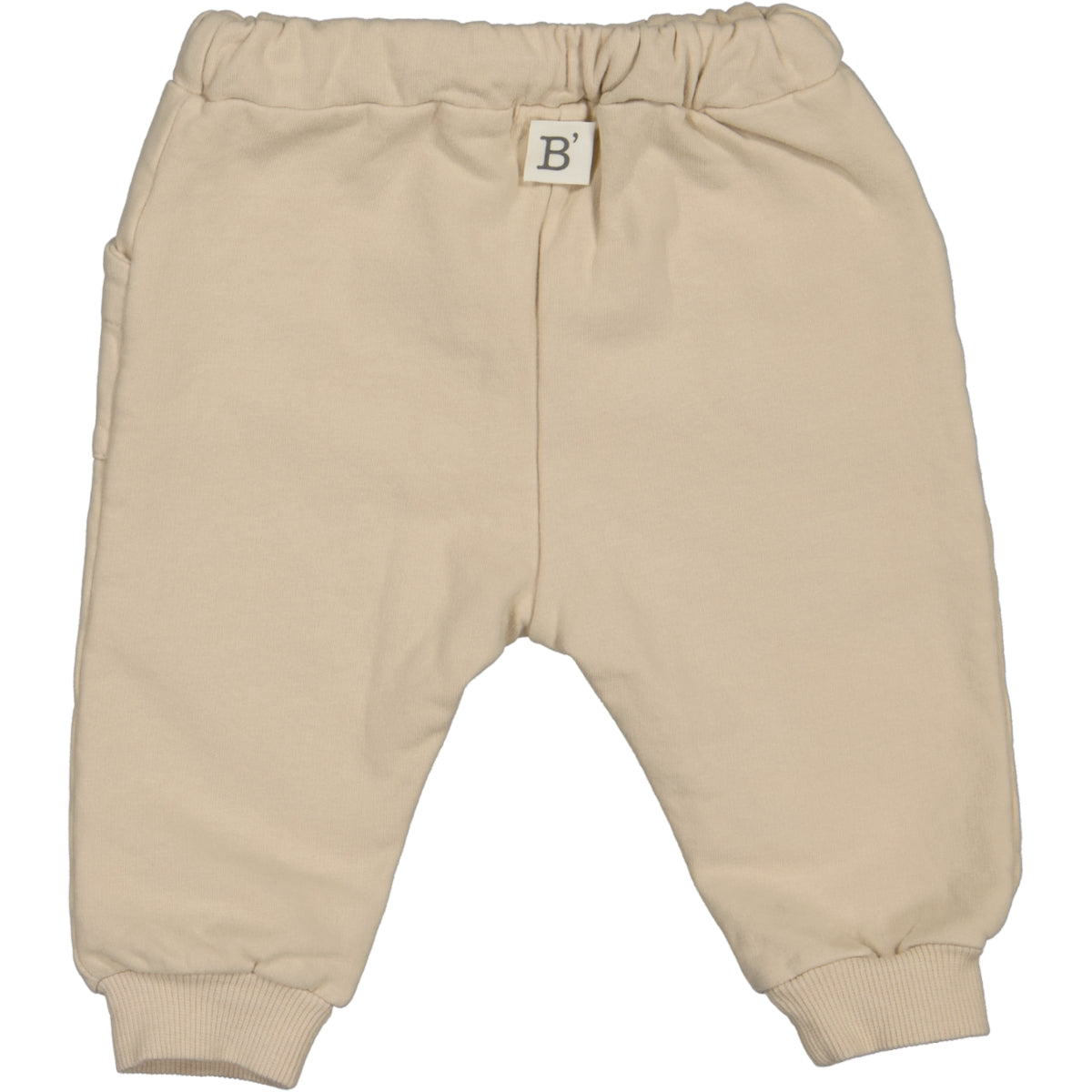 OLIVER-Cotton Fleece Jogger Stone