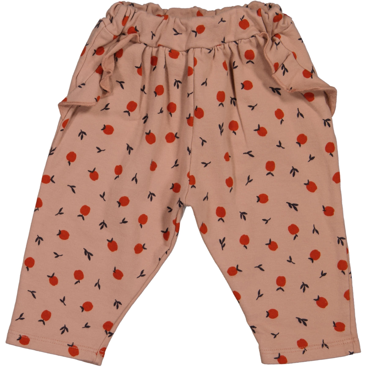 LIA-Printed Cotton Fleece Pants