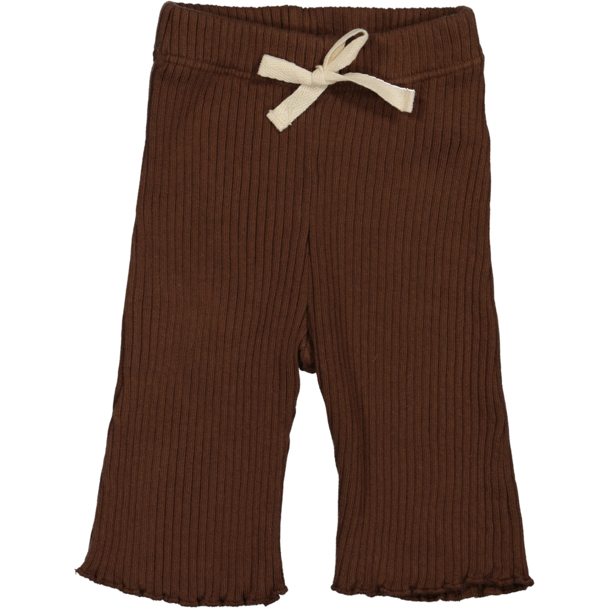 LEIRE-Ribbed pants Brown