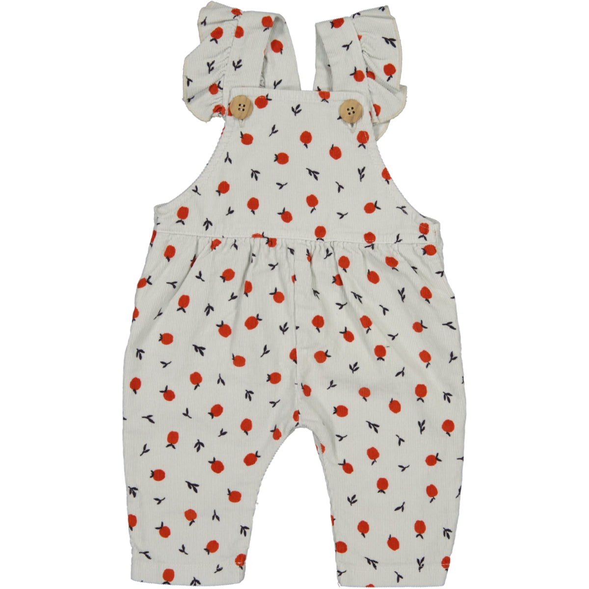 LAIA-Printed Corduroy Dungarees