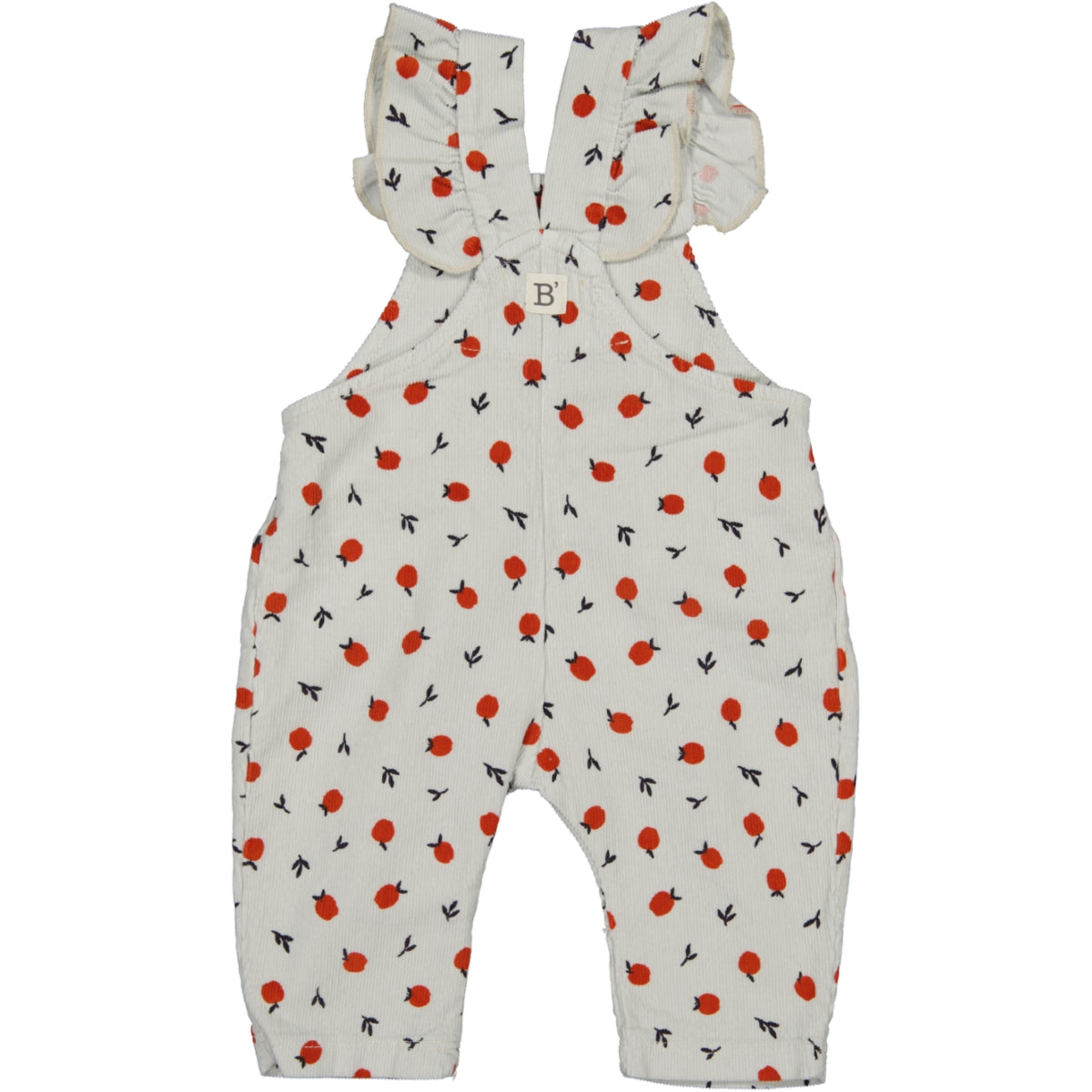 LAIA-Printed Corduroy Dungarees