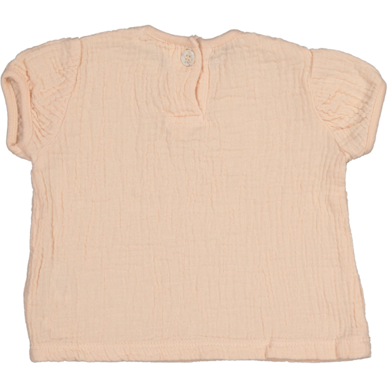 DOLPHIN-Muslin Girl Shirt Pink