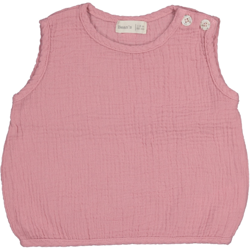 PIER-Muslin Top Pink