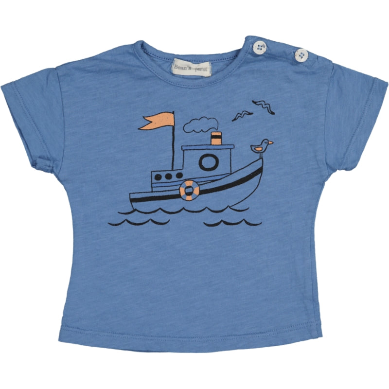 SUBMARINE-Boat T-Shirt Blue