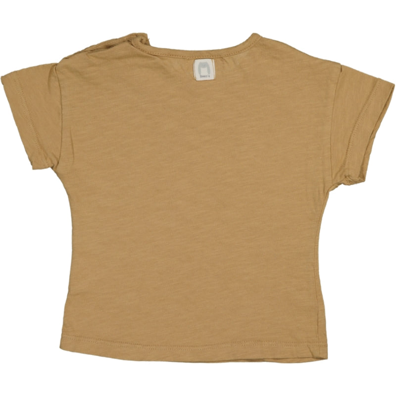 SUBMARINE-Palm T-Shirt Tan