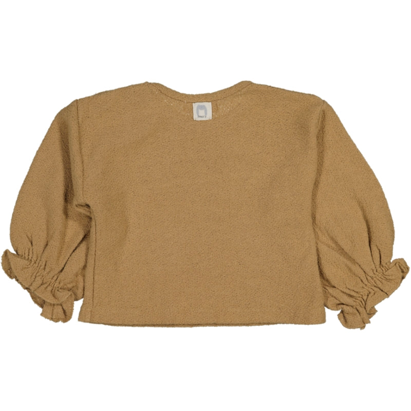 CORAL-Textured  long sleeve Girl T-Shirt
