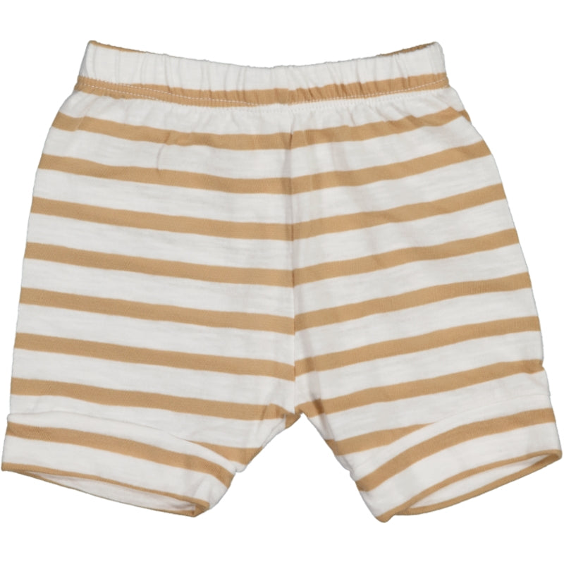 MUSSEL-Striped Short Tan